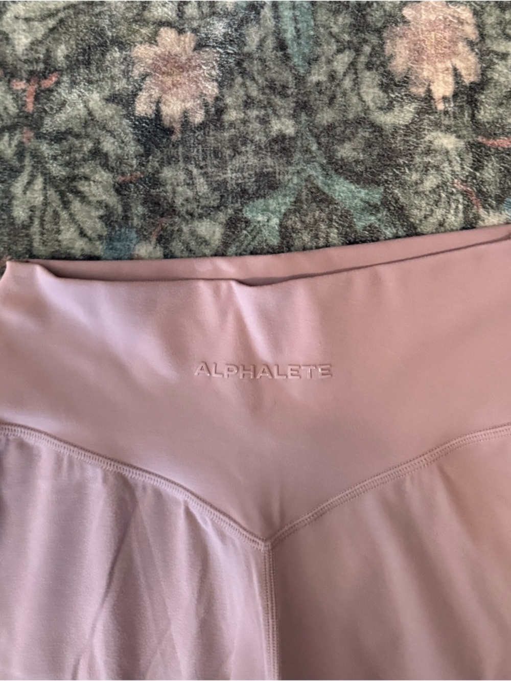 Alphalete Pink Leggings Mid‎ Rise Medium - Picture 4 of 4